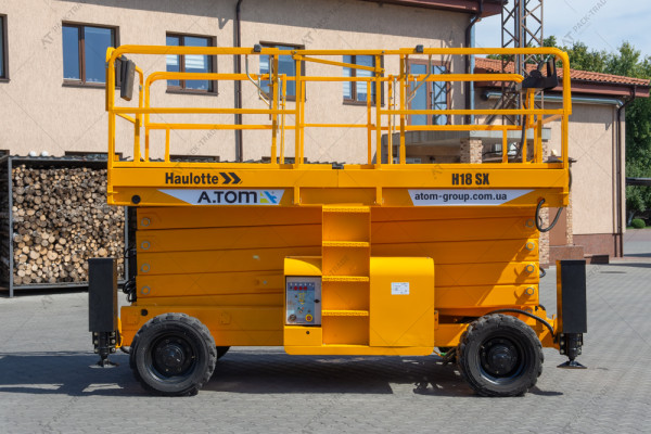 Подъемник Haulotte H18SX  2008 г. 24 кВт. 2389 м/ч., №4800