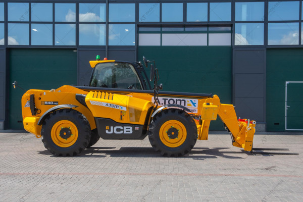 Телескопический погрузчик JCB 540-140 Hi-Viz 2023 г. 55 кВт. 5 м/ч., №4379 B