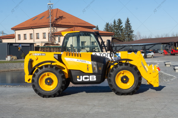 Телескопічний навантажувач JCB 531-70 2022 р. 55 кВт * Дж 931 м/г., №4931 B