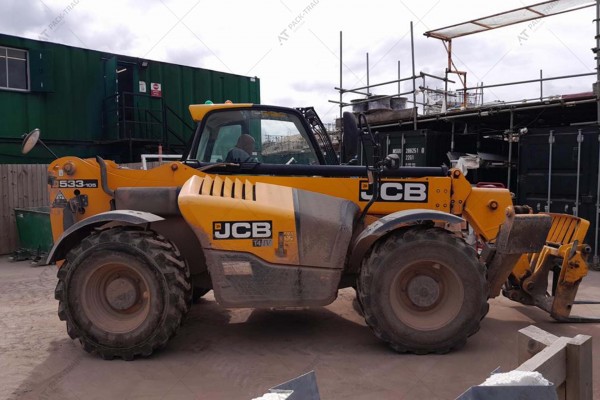 Телескопический погрузчик JCB 533-105 2018 г. 5833 м/ч.
