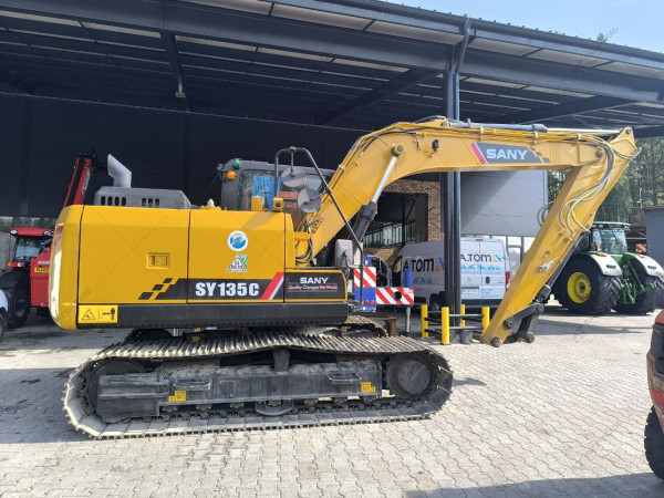 Гусеничный экскаватор Sany SY135C 2022 г. 6,46 м/ч. № 5489