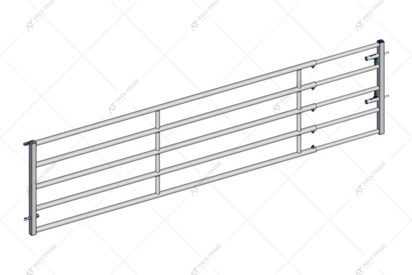 JORDAIN Telescopic barrier 5 BARS