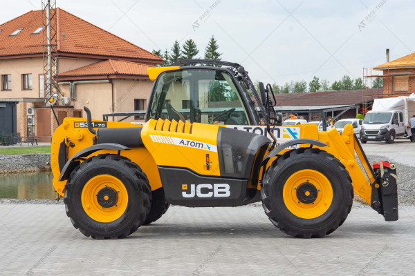 Телескопічний навантажувач JCB 531-70 2017 р. 55 кВт. 1807 м/г., №4344 B