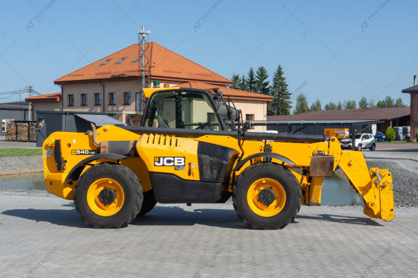 Телескопический погрузчик JCB 540-140 Hi-Viz 2017 г. 55 кВт. 6462 м/ч., №4775