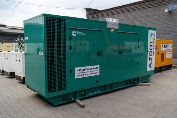 Diesel generator Cummins C400D5e 320/291 kW