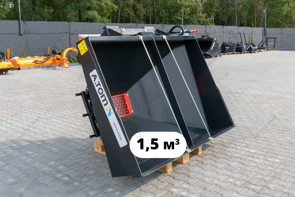 Bag Filler Shovels A.TOM 1.5 м³ with a weight system