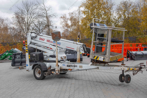 DINO Lift 160XTB 2013 y. Trailer mounted MEWP (Mobile Elevating Work Platform) 1448,6 m/h. №5456