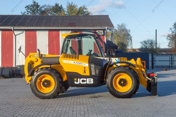 Телескопический погрузчик JCB 531-70 2017 г. 55 кВт. 2290 м/ч., №4805 B