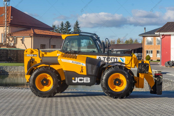 Телескопический погрузчик JCB 533-105 2017 г. 55 кВт. 5700 м/ч., №4305 B