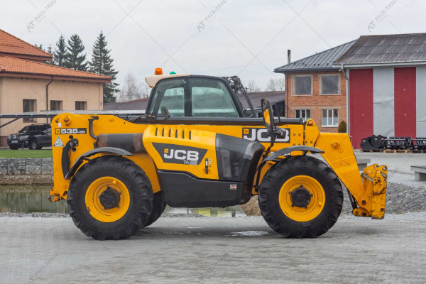 Телескопический погрузчик JCB 535-95 2013 г. 81 кВт. 4817 м/ч.  №4955