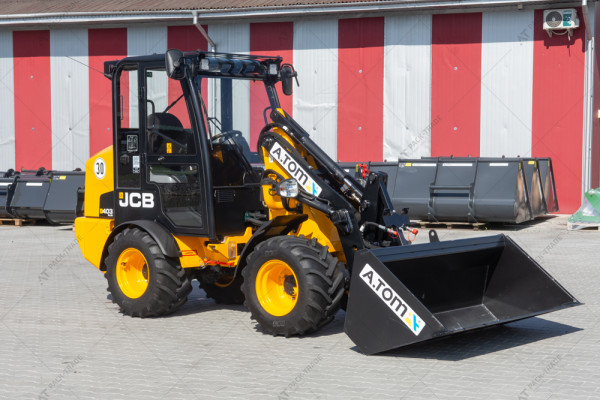 Міні фронтальний навантажувач JCB 403 Plus 2021 р. 36 кВт 148 м/год. № 5177