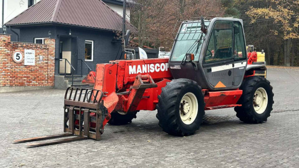 Телескопічний навантажувач MANITOU MT1235 2002 р. 6486 м/г.