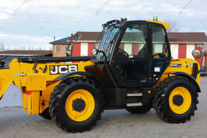 Телескопический погрузчик JCB 540-140 Hi-Viz 2021 г. 55 кВт. 3824 м/ч., №5074  