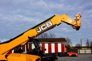 Телескопический погрузчик JCB 540-140 Hi-Viz 2021 г. 55 кВт. 3824 м/ч., №5074  