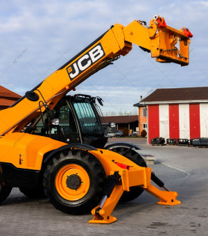 Телескопический погрузчик JCB 540-140 Hi-Viz 2021 г. 55 кВт. 3824 м/ч., №5074  