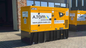 Дизельный генератор JCB G115QS 92/84 кВт (увеличенный бак - 540 л)