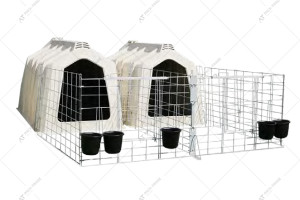 Класична парна огорожа для телят CALF-TEL C-Series 