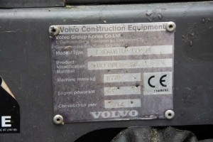 Volvo ECR88D 2014 y. 43 kW. 4309 m/h., №2743 L RESERVED