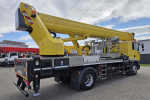 Автовышка RUTHMANN T 460 на шасси MAN TGM 18.290 2013 г. 270000 км пробег