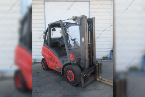 Газовый вилочный погрузчик Linde H45T-02 2017 г. 6872м/ч.