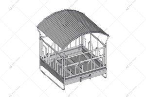 JORDAIN 4 FACES HAY RACK 2 X 2 M