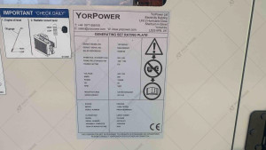 Дизельний генератор YorPower YTP200RSC 176/160 кВт