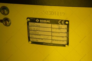 BOMAG BW138AD-5 2013 y. 33,3 kW. 543,5 m/h. №2831 L