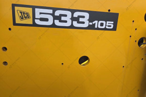 Телескопический погрузчик JCB 533-105 2023 г. 770 м/ч.