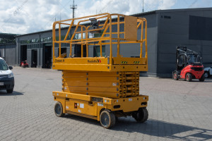 Электрический ножничный подъемник Haulotte Compact 14 2016 г. 4,5 кВт. 627 м/ч. № 5393