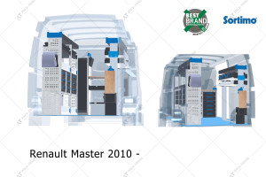 Мобильная СТО (мастерская) Sortimo для автомобиля Renault Master 2010 V1