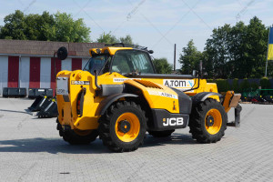 Телескопический погрузчик JCB 533-105 2015 г. 55 кВт. 6370,2 м/ч., №4161