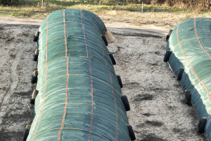 Защитная сетка для силоса 5х20м