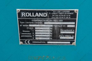 Розкидач органічних добрив Rolland Rollface 5517 2016 р. №4375