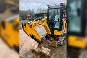 Міні екскаватор JCB 16C-1 2023 р. 12,2 кВт. 800 м/г.