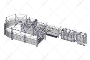 Jourdain Premium Cattle Housing System Coral type C3.2