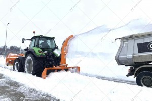 Роторний снігоприбирач для трактора Samasz TORNADO 252 HYDRO