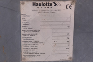 Коленчатый подъемник Haulotte HA260PX 2009 г. 42 кВт. 4962 м/ч., №5049