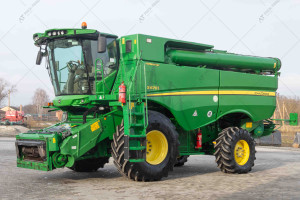 Комбайн John Deere S670i Hill Master 2016 г. 1558/1199 м/ч. с жаткой 625F та прицепом № 5566