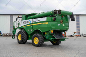 Комбайн John Deere S670i Hill Master 2016 р.1558/1199 м/г.з жниваркою 625F 2014р. та причепом № 5566
