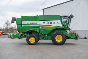 Комбайн John Deere S670i Hill Master 2016 р.1558/1199 м/г.з жниваркою 625F 2014р. та причепом № 5566