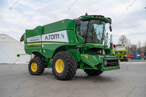 Комбайн John Deere S670i Hill Master 2016 р.1558/1199 м/г.з жниваркою 625F 2014р. та причепом № 5566