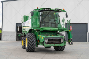 Комбайн John Deere S670i Hill Master 2016 р.1558/1199 м/г.з жниваркою 625F 2014р. та причепом № 5566