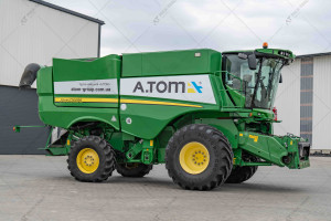 Комбайн John Deere S670i Hill Master 2016 р.1558/1199 м/г.з жниваркою 625F 2014р. та причепом № 5566