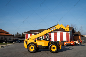 Телескопический погрузчик JCB 540-140 Hi-Viz 2021 г. 55 кВт. 3777 м/ч., №5080