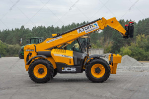 Телескопический погрузчик JCB 533-105 2017 г. 55 кВт. 4443 м/ч.,  №4321