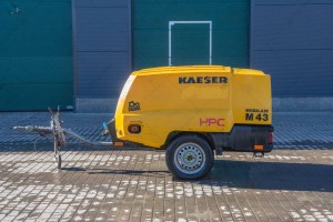 Компрессор Kaeser M43PE  2017 г. 30,1 кВт. 426,8 м/ч., № 3538