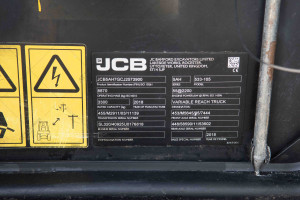 Телескопический погрузчик JCB 533-105 2018 г. 55 кВт * 6280 м/ч. № 5644 B
