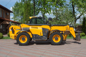 Телескопический погрузчик JCB 540-140 Hi-Viz 2017 г. 55 кВт. 3058 м/ч., №4301