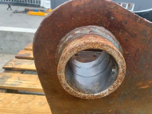 Переходная плита на гидромолот проушины 100 мм (192)