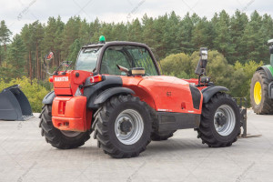 Телескопический погрузчик Manitou MT732 2014 г. 74,4 кВт. 2601 м/ч., №4773